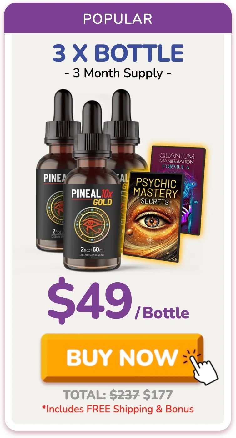 Pineal 10x 3 bottles